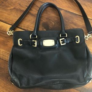 Large Black leather Michael Kors bag